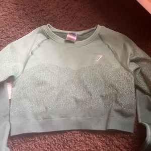 SOLD Gymshark Ombre Cropped Shirt